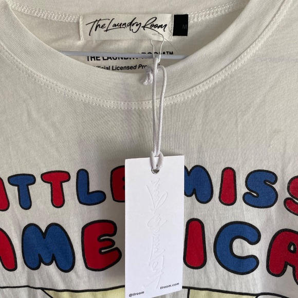 Little Miss Americano Tshirt size M - Picture 2 of 3